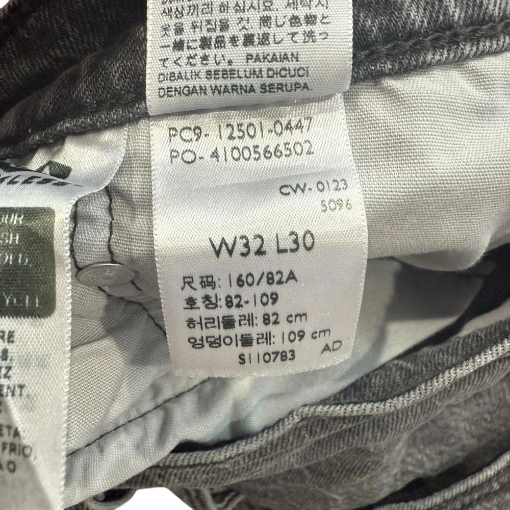 Men's Gray Levi’s 501 32x30‎